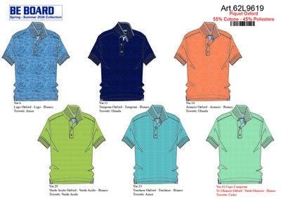 POLO UOMO M/M 62L9619 Ingrosso BE BOARD Tellini S.r.l.